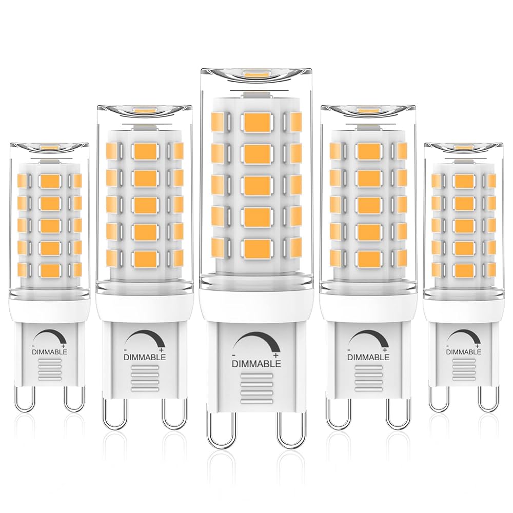 FMV　bialo  mf40w DAYBEETER 12 Pack G9 LED Bulb 4W (40 Watt Equivalent), 3000K