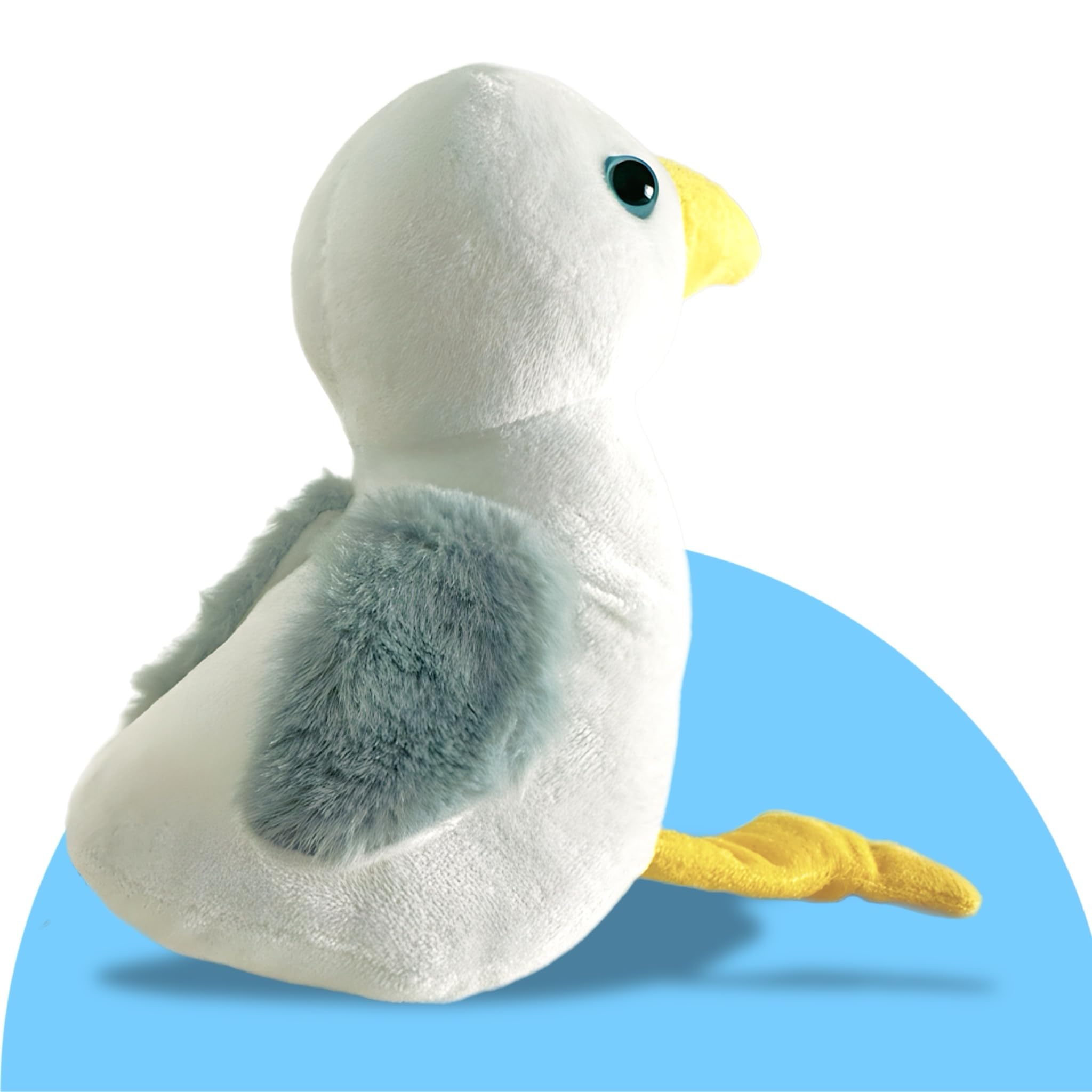 PMS Gully Seagull Plush Toy, Kids Gift, White, 25 cm (10 inches) - Image 4