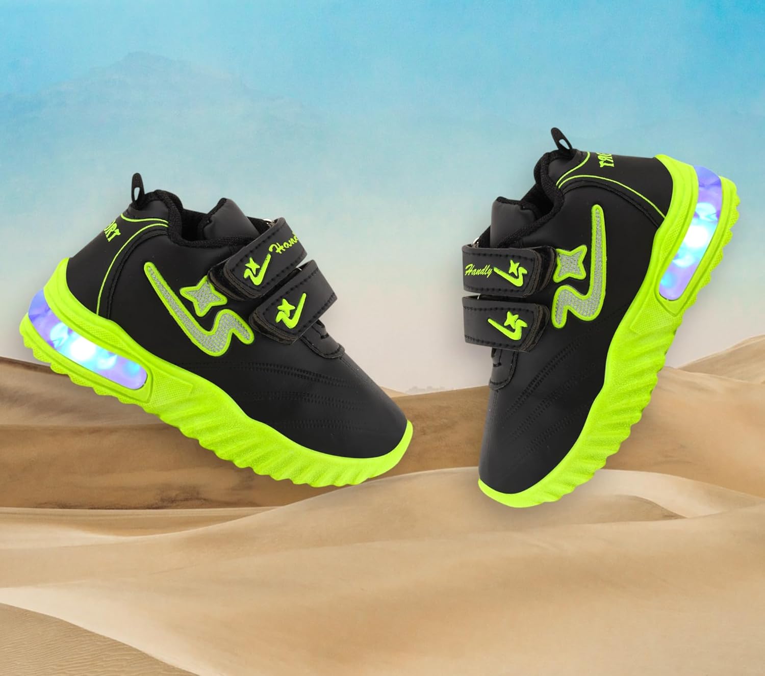 Handly Collection Baby LED Light Shoes for 1-5 Years Baby, Casual, Running, Walking Shoes for Kids 4 71DXKMUfSEL. SL1500