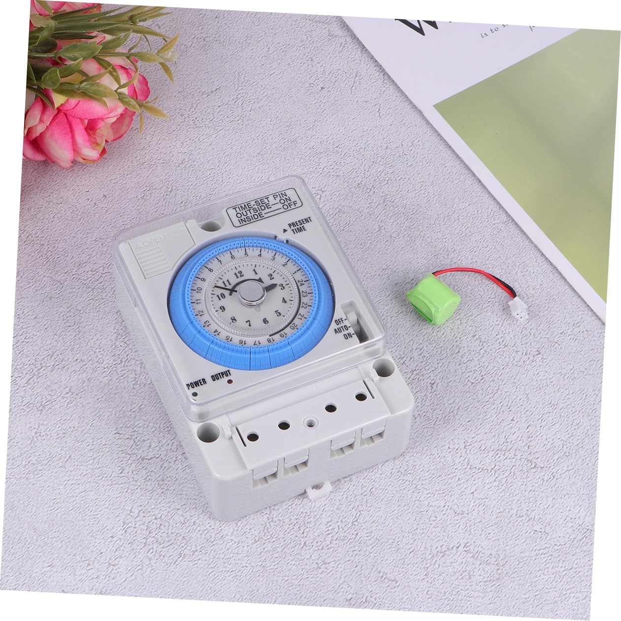 Mechanischer Timer 110-230vac 16a aus Pc, Einfach zu Reinigen