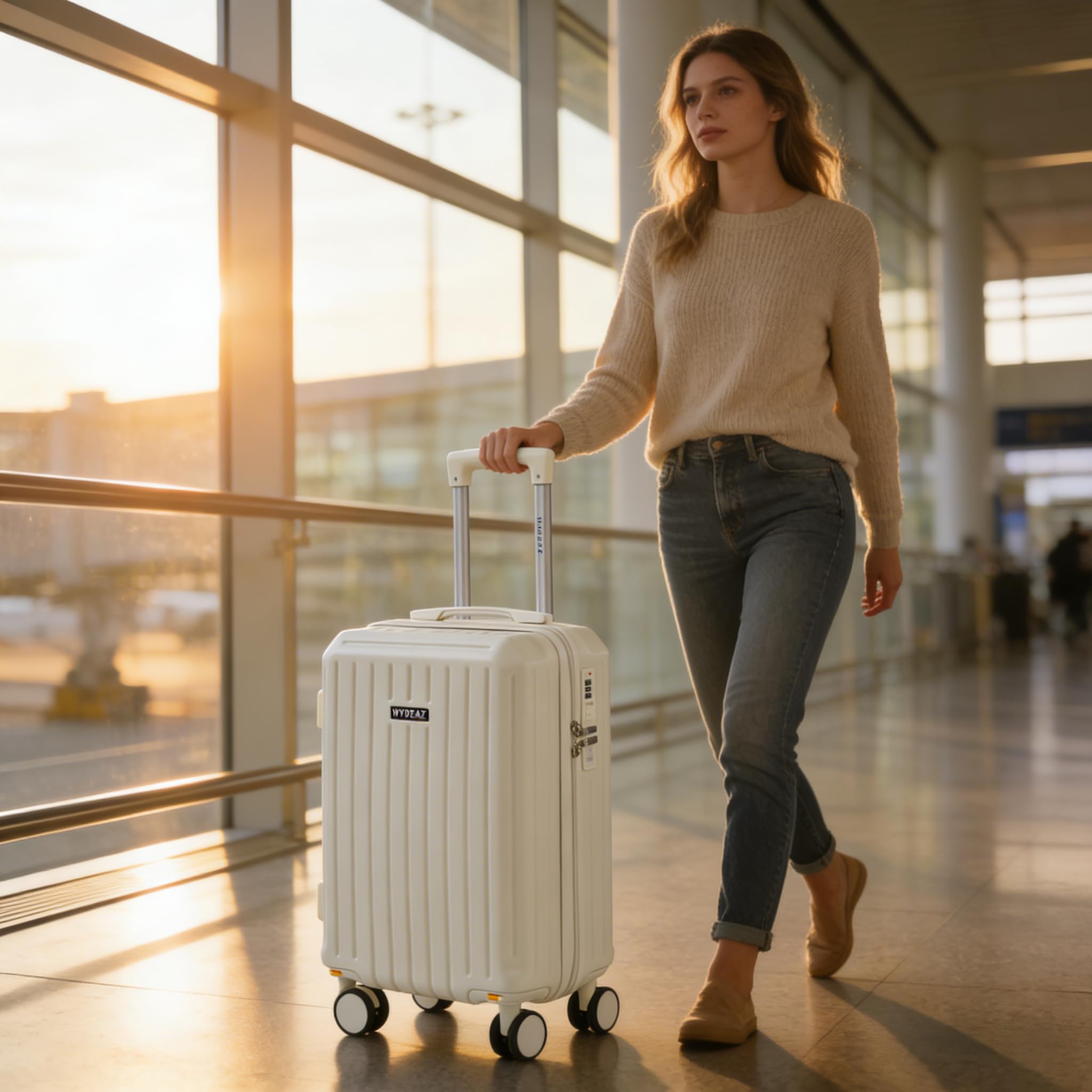 Maleta de Viaje Grande 76x50x32 cm Rígida ABS + PC con Cerradura TSA – Ideal para Facturación 23 kg, Ruedas Giratorias 360º Silenciosas — view 6