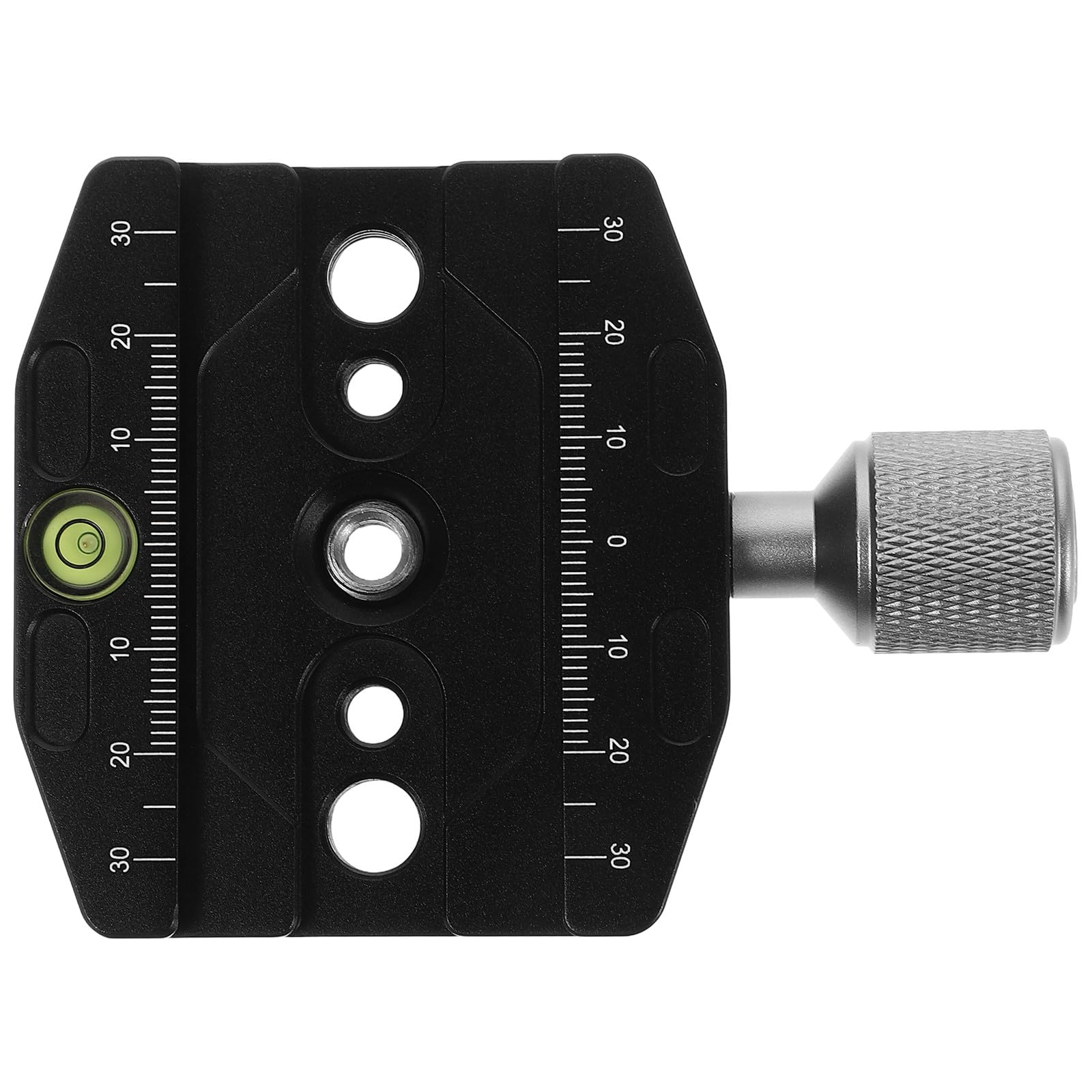 Placa de liberación rápida para trípode con tornillos de 3/8 y 1/4 8