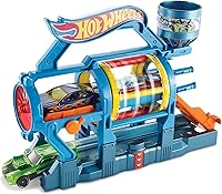 Vista 5 de Hot Wheels Turbo Jet Car Wash Playset