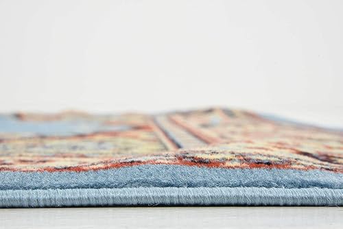 Vista 312 de Unique Loom Reza Collection- Alfombra, Polipropileno, Marrón Marrón/ marfil