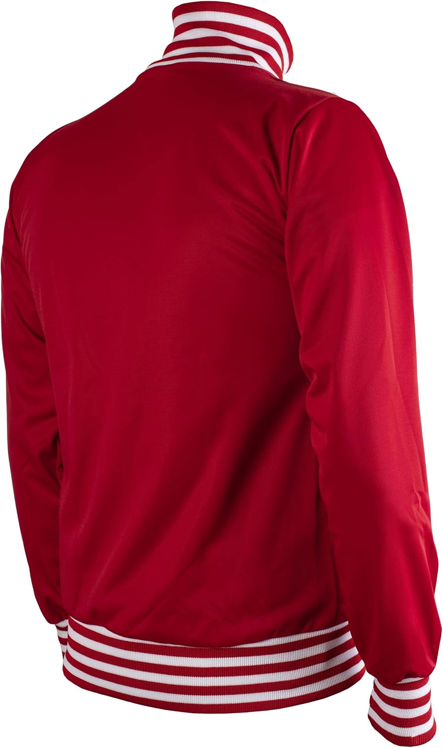 Poland/Polska Jacket Retro Football Tracksuit Zipped Jacket Men Top - XS Red