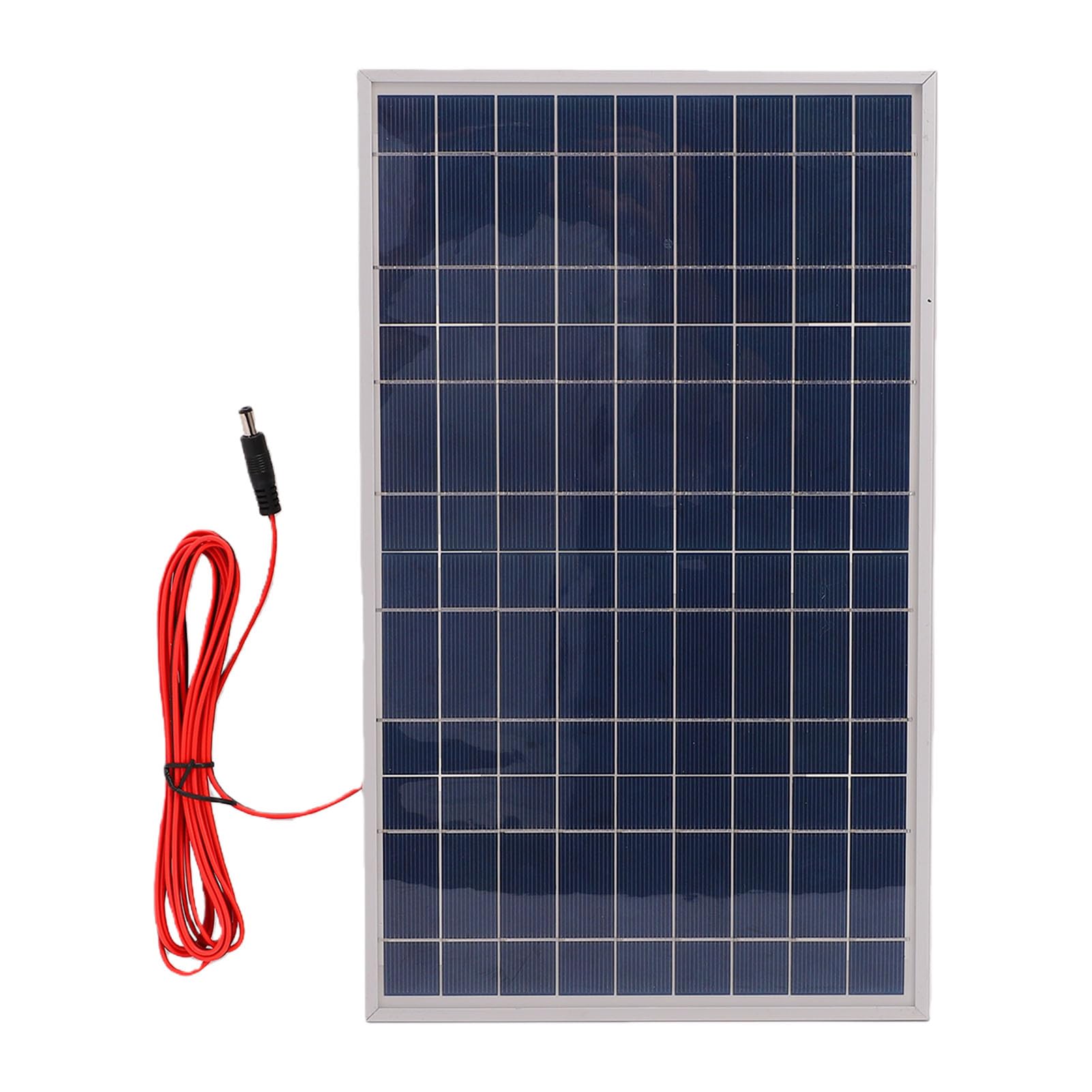 Solarpanel-Kit 80 W, Monokristallines Solarpanel-Controller-Kit mit 60 A Laderegler, Dual-Chip-Design, 2 Stück 40 W Panels für Wohnmobil, Boot, Heim-Off-Grid-System