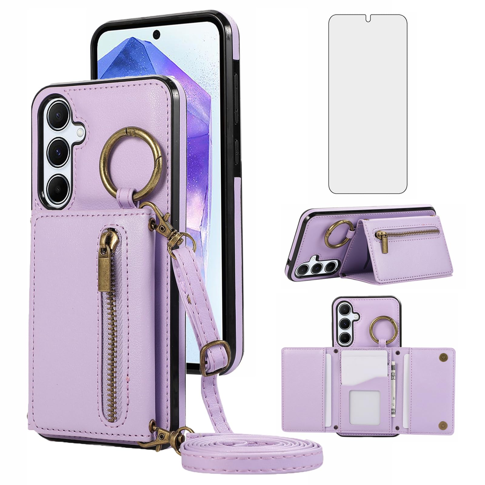 Coque Galaxy A16 antichoc avec bords surélevés et finition mate - 8
