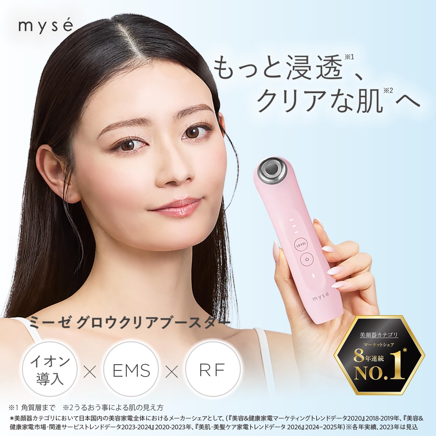ラゼール レーザー美顔器 シミ シワ ニキビ くろずみ 対策 ケア ヤーマン制作 Amazon.co.jp: 【美顔器シェア8年連続TOP】ヤーマン 美顔器 ミーゼ