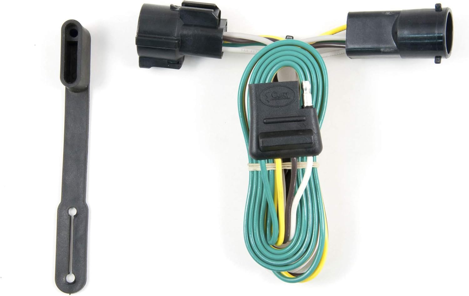 CURT 56031 Vehicle-Side Custom 4-Pin Trailer Wiring Harness for Select Ford F-150, Ford F-250 LD, Lincoln LT Pickup