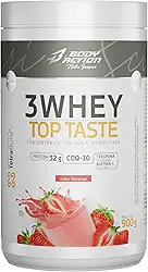 3 Whey Top Taste 900g Sabor Morango Bodyaction