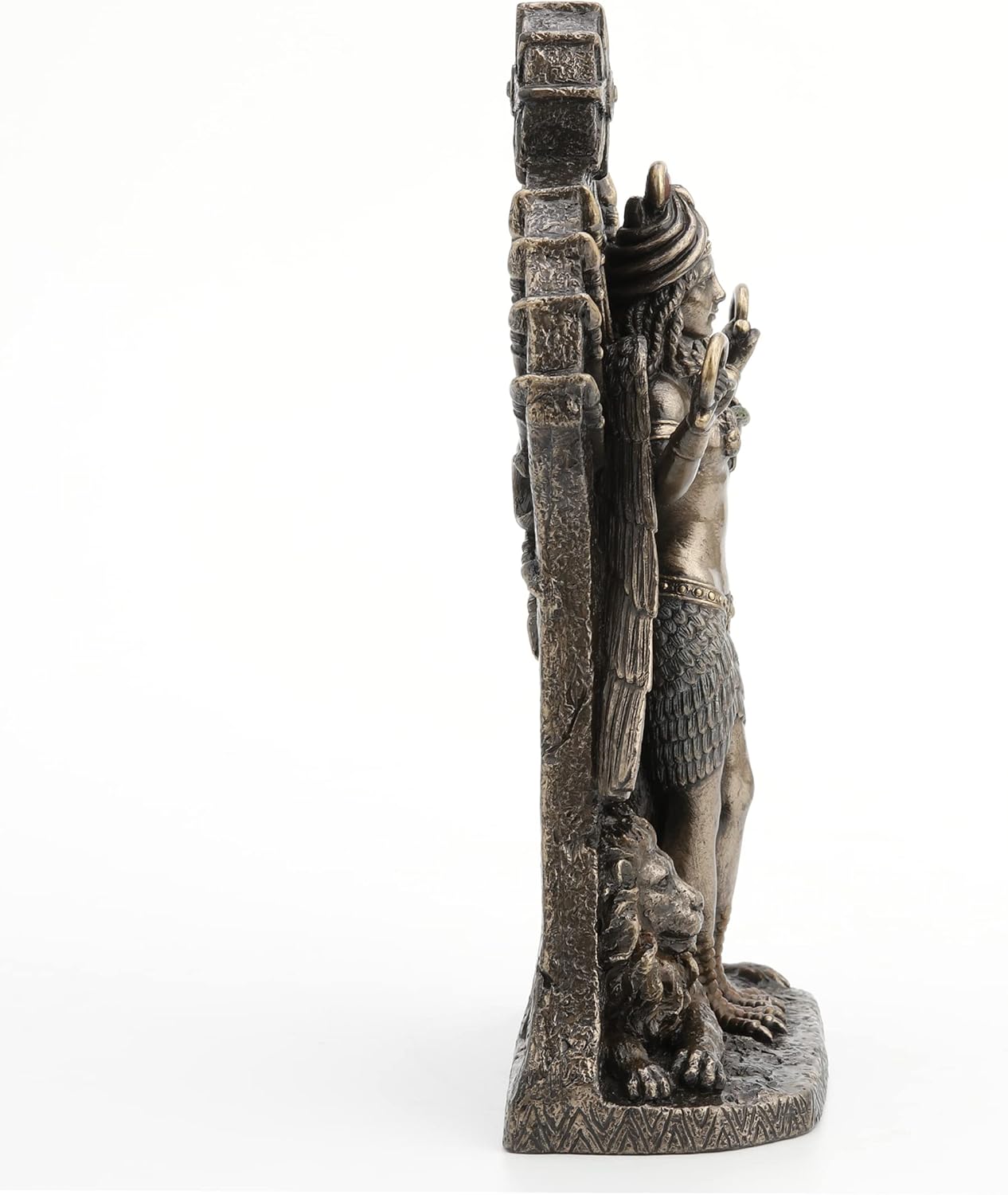 Veronese Design 8.5" Ishtar The Babylonian Goddess of War and Fertility Resin Sculpture Bronze Finish