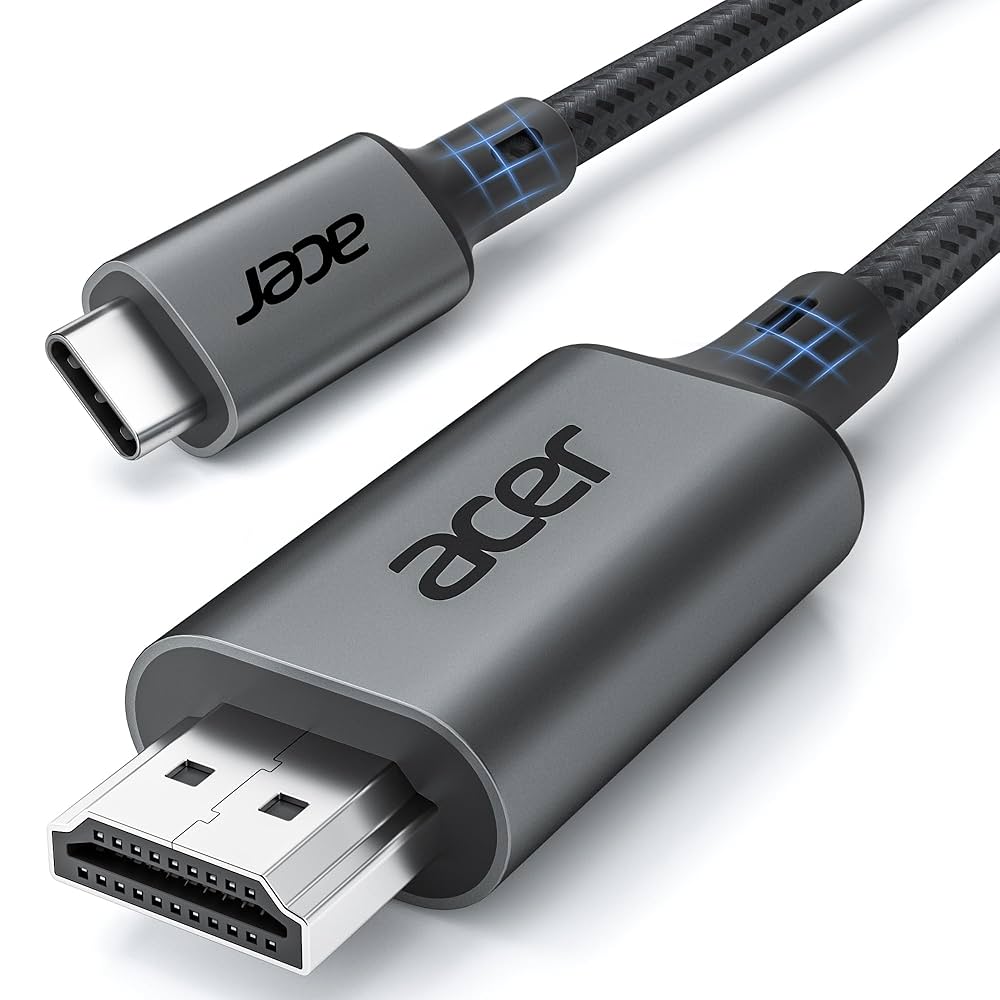 Amazon | Acer USB Type-C HDMI ケーブル【4K@60Hz 映像出力