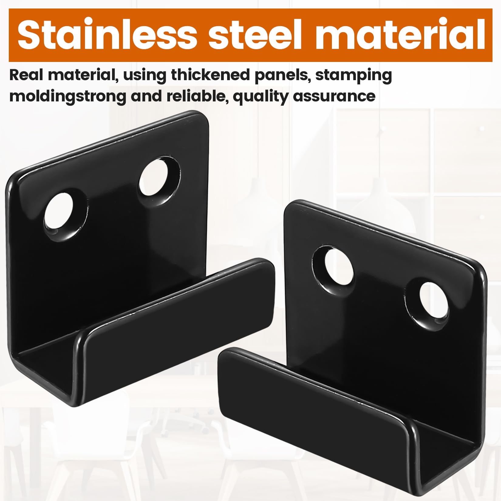 runxsam 8 Pcs U Shaped Brackets - Image 4
