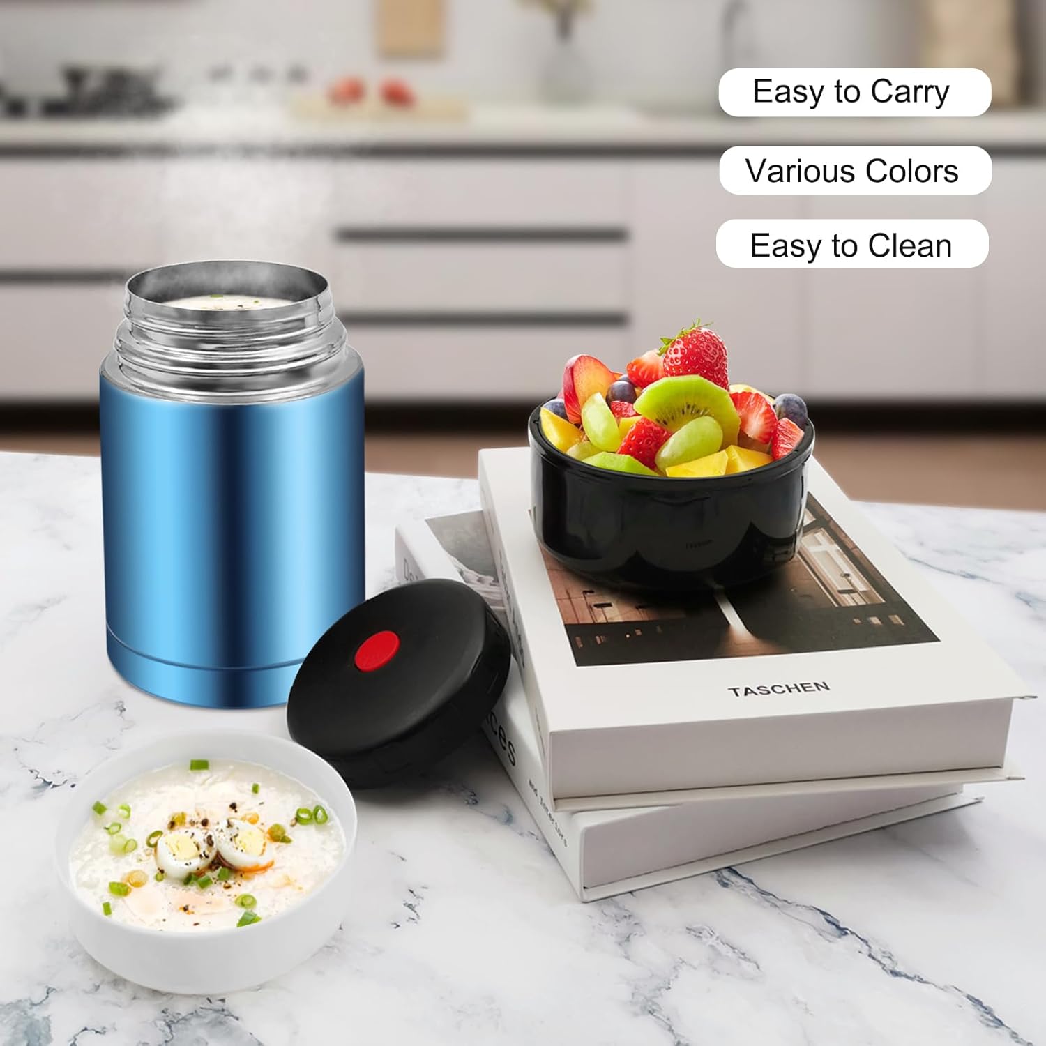 35oz Insulated Lunch Container Leak Proof Vacuum Thermal Flask - Image 6