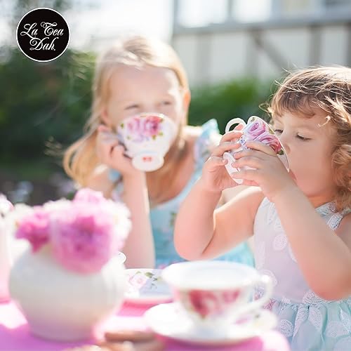 Miniatura 7 de Little Princesses - Juego de té infantil de La Tea Dah  Muestra de té descafeinado para niños  Juegos de regalo de té gourmet para cumpleaños y
