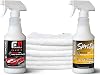 TopCoat F11 Classic Maintenance Kit with 16 oz F11 Polish & Sealer, 16 oz Spritz Quick DetailerWaterless Car Wash Spray, and 6 Microfiber Towels - For Cars, Motorcycles, RVs, Trucks and More