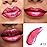 Kaely 2-in-1 Crushed Ruby Red Metallic Lipstick and Lip Liner, Shimmer Liquid Metallic Lipsticks for Women, Glitter Lip Gloss Stain Long Lasting Waterproof Smudge Proof 24 Hour, Vegan Makeup, 18