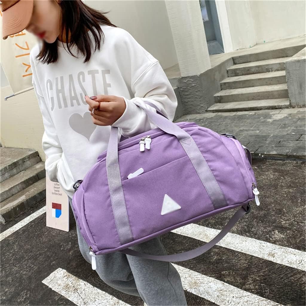 Outdoor Oxford Sports Gym Bag Men Women Fitness Travel Tote Yoga Mat With Shoes Compartment