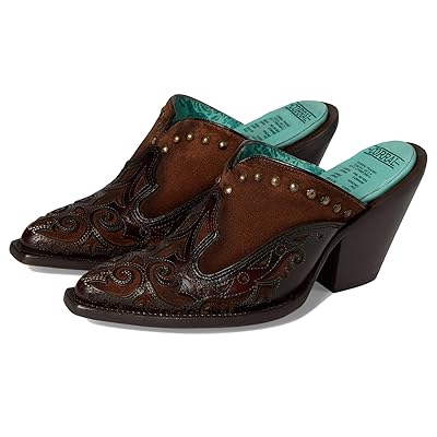 Corral Boots Lady Inlay Embroidery Studs Mule Women