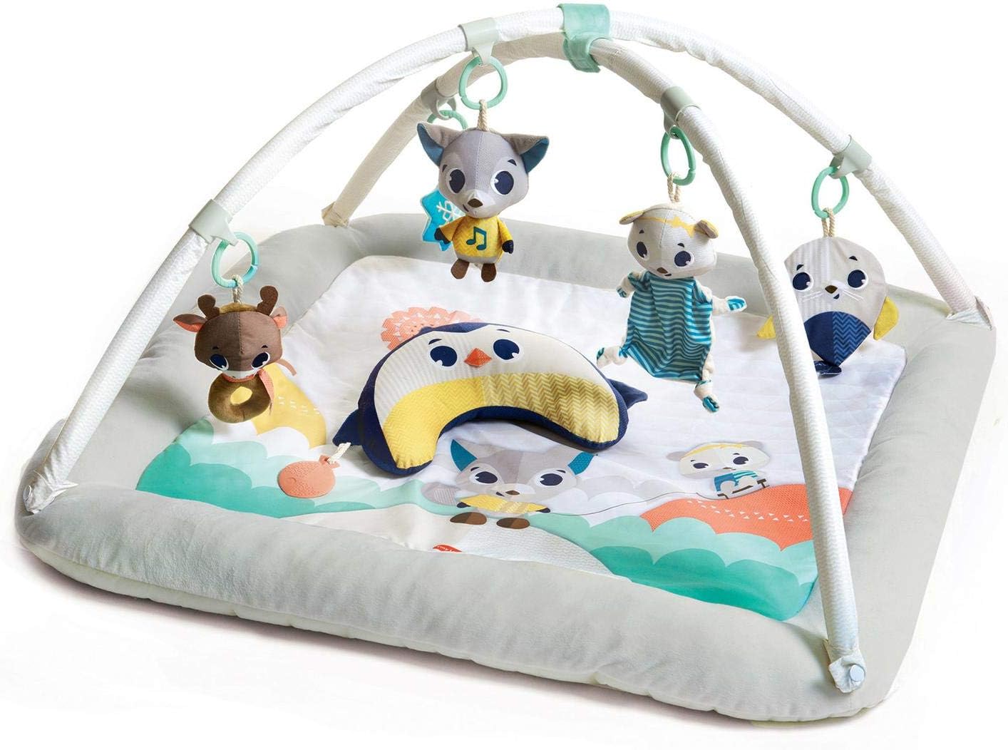 Tiny Love Ultra Soft Plush Play Gym & Activity Mat, Multi Color