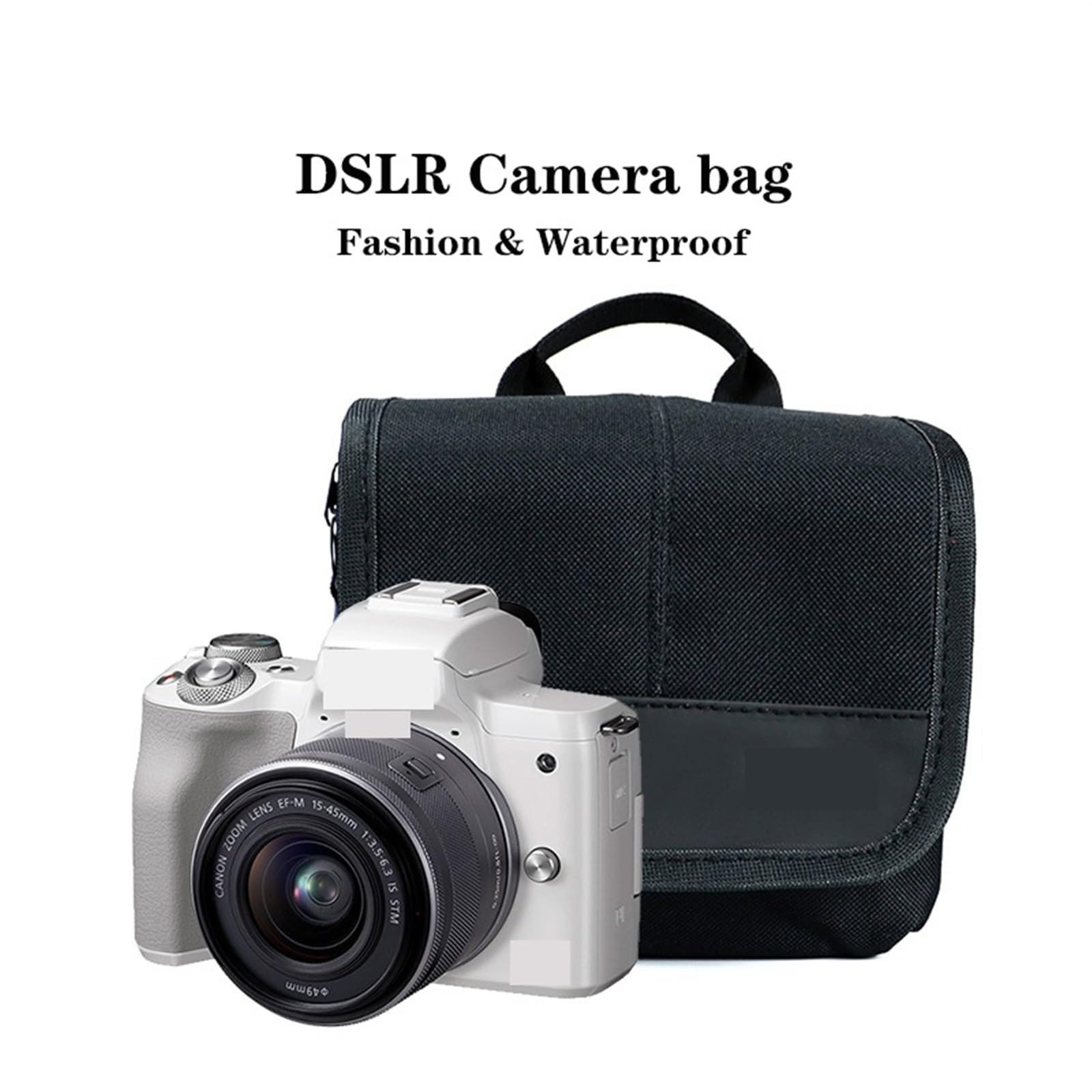 Bolsa Para CáMara Bolsa de inserción for cámara DSLR a prueba de agua, bolsa protectora acolchada con partición interior portátil, forro súper grueso a prueba de caídas Para Dslr/Slr/Mirrorless(M)