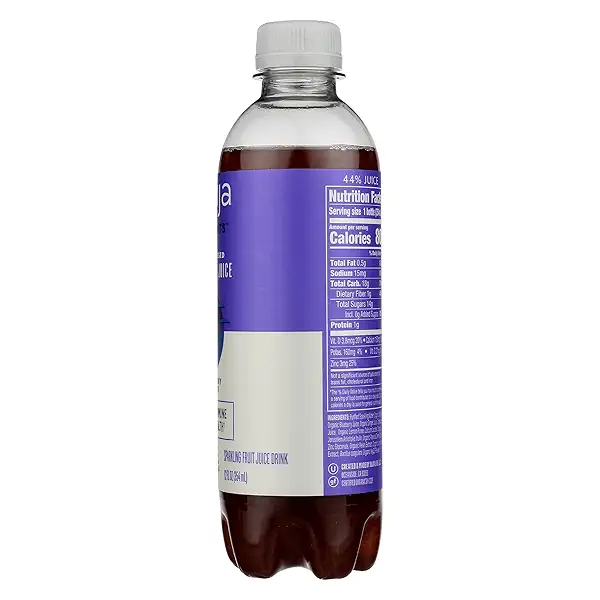 Suja Organic Elements Cold-Pressed Blueberry Ginger Sparkling Juice, Probiotic Fruit Juice with Active Cultures, Immunity Boost & Digestion Support, Vegan & Gluten-Free (12 Fl Oz) 5