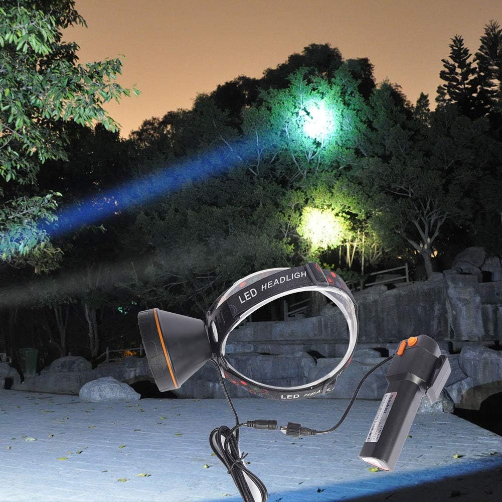 Uр Tо 40% оƒƒ Yongkist Super Bright LED Rechargeable Headlamp,Coon Hunting Lights Powerful Headlight Spotlight with Battery Powered Waterproof Flashlight Head Torch for Hiking Hunting Camping (Yellow) Prоmо 40% оƒƒ Yongkist Super Bright LED Rechargeable Headlamp,Coon Hunting Lights Powerful Headlight Spotlight with Battery Powered Waterproof Flashlight Head Torch for Hiking Hunting Camping (Yellow)