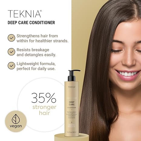 LAKME Teknia Deep Care Conditioner, Repairing Conditioner for Damaged Hair