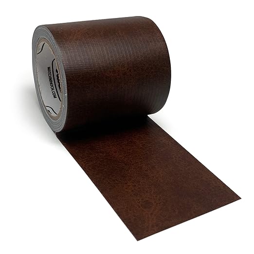 Match N Patch Realistic Brown Leather Repair Tape Amazon.co.uk DIY