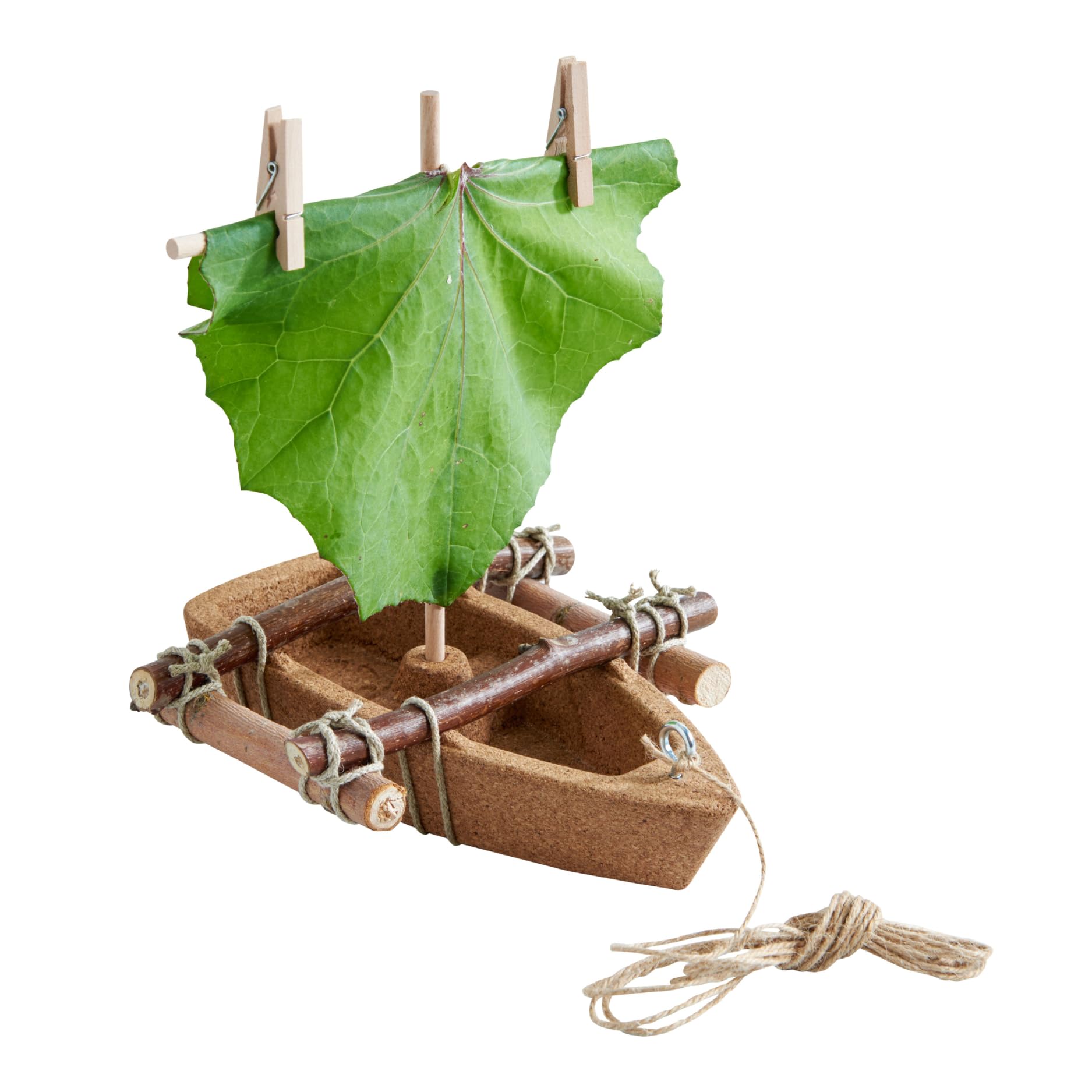 HABA 304244 Terra Kids Assembly kit Cork Boat- Optimum floating properties – in shallow water, in the sea or in the bathtub, made of environmentally friendly material