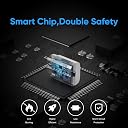 IBERLS 25W Type-C PD 3A Super Fast Adapter Compatible with Samsung Galaxy A57|A37|A07|A17|M17|M17e|M07|F70e|F17|F07|S26|S26 Plus|Flip 7|Z Fold 7|Tab S10 Lite|S11|S11 Ultra|S10 Fe|A11+|A11|A9+|A9 gallery image