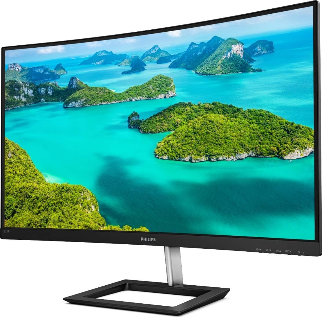 Philips 325E1C- 32 inch QHD Curved Monitor, 75Hz, 4ms, VA, AMD FreeSync, Flicker Free, Smart Image (2560 x 1440, 250 cd/m² - Image 5