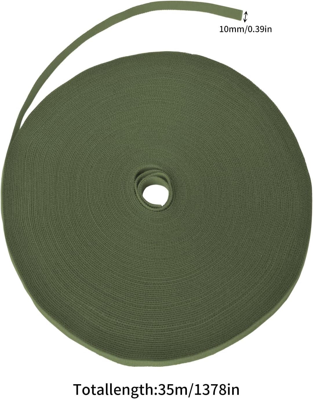 Jewan 35m Brida para Plantas de Cinta autoadhesiva 10mm Atar Ramas de Planta Material Adhesivo Extra Fuerte sujeta Plantas Brida para Plantas Reutilizables Amarre Antitorsión Abrazadera para Plantas — view 2