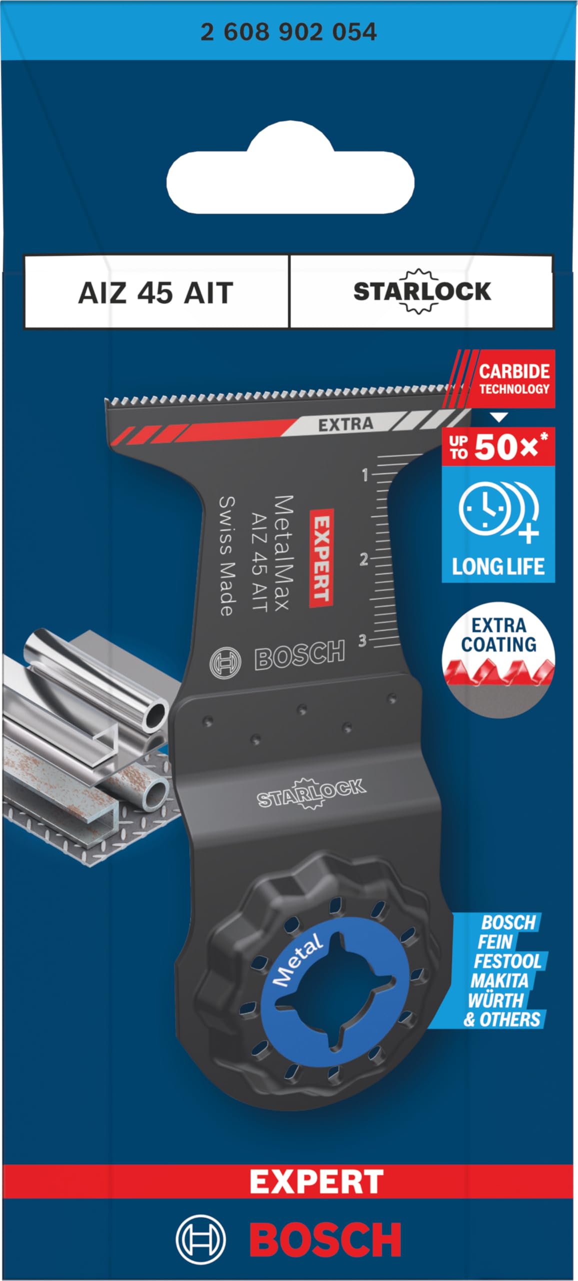 Bosch Expert AIZ 45 AT Starlock Metal Testere Ucu 1'li 2608902054
