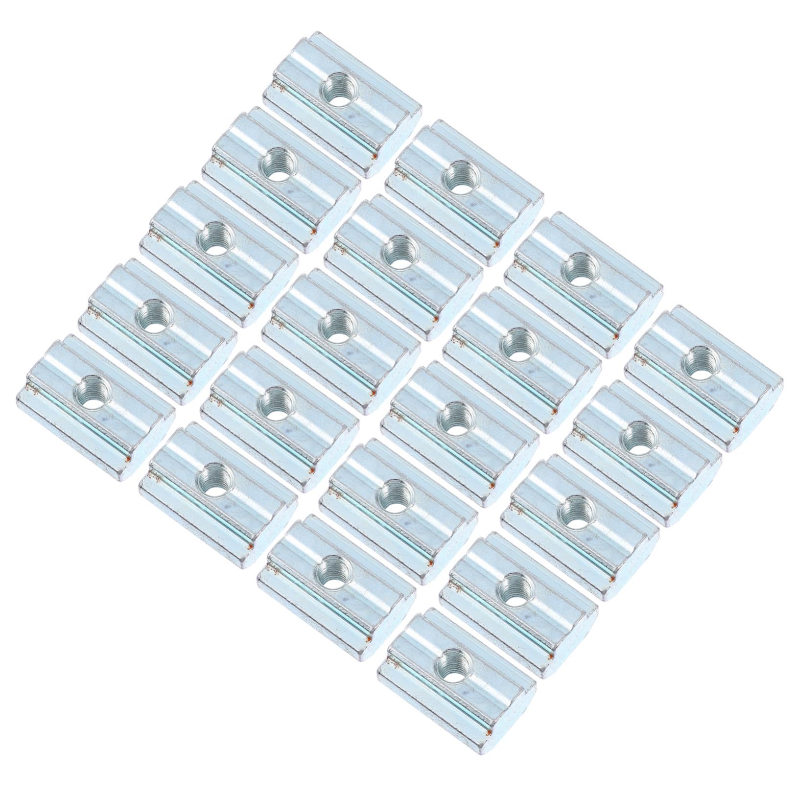 ULTECHNOVO 20pcs T-nut Slide in Hammer Head Aluminum Extrusion Profile Nuts Fastener Parts