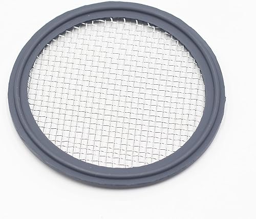Miniatura 8 de HFS (R) 1.5 '' Tri Clamp Screen Junta Viton wStainless Screen 100 Mesh (150 m)