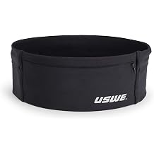 USWE HOFTER Unisex Running Hip Belt w/Water Resistant Phone Pocket, Skin Tight, Bounce Free, Waist Pack for Running, Walking, Cycling & Active Lifestyles Small 74-79 cm / 29-31 in