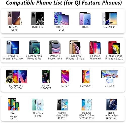 Miniatura 7 de Cargador inalámbrico de coche para Cadillac XT5XT6 (2020-2023) - Panel de accesorios de consola central, salida de carga rápida de 15 W para