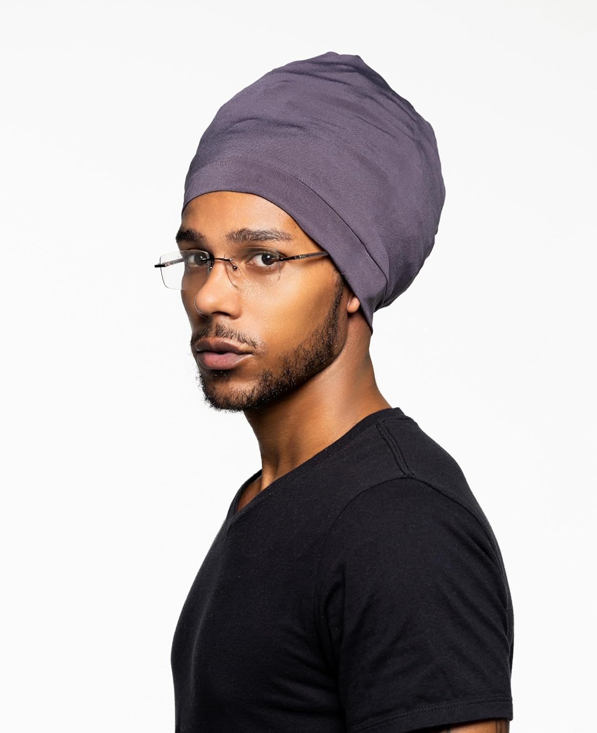 Fairy Black Mother Dreadlocks Loc Cap – Satin Bonnet Alternative for Locs, Men & Women Hair Cap for Sleeping & Everyday Wear.