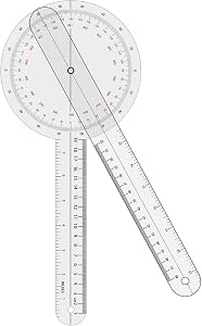 Goniometer 12 inch, 360 Degree(Plastic)