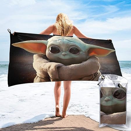 Vfrtg Serviettes De Bain Pour Bebe Yoda Nageurs Serviette Legere Super Absorbante Serviette De Plage A Sechage Rapide Pour Le Camping La Randonnee Et L Utilisation Domestique Amazon Fr Cuisine Et
