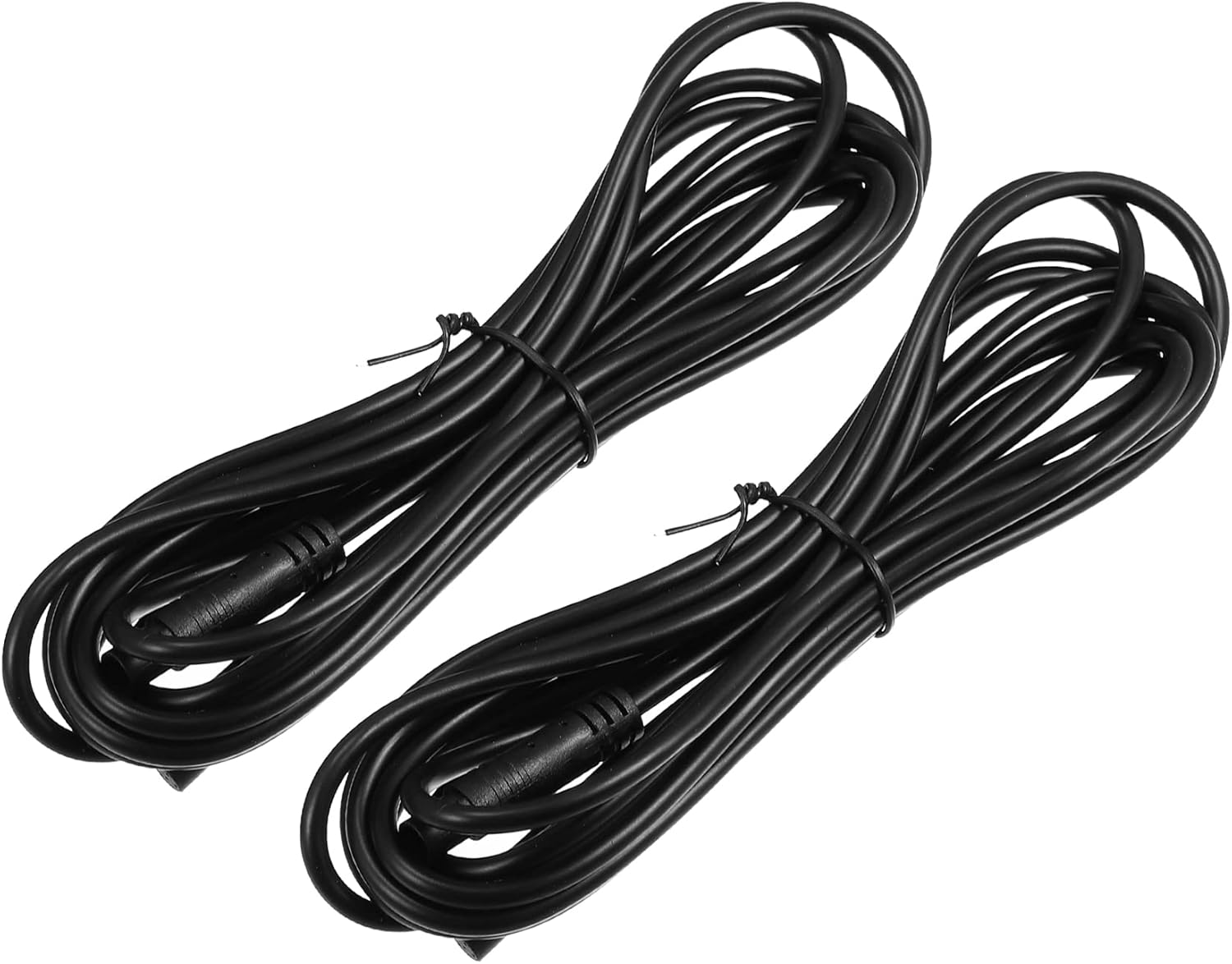 X AUTOHAUX 2 Pcs 6 Pin 9.84ft 300cm Backup Camera Extension