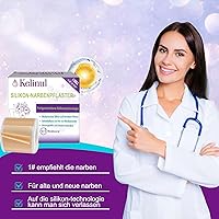 Vista 6 de Hojas de silicona para cicatrices (1.6 x 120 rollos - 3M) Cinta de silicona para cicatrices para suavizar y aplanar cicatrices, acné, cesárea