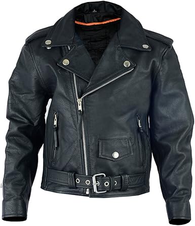 traditional biker jacket