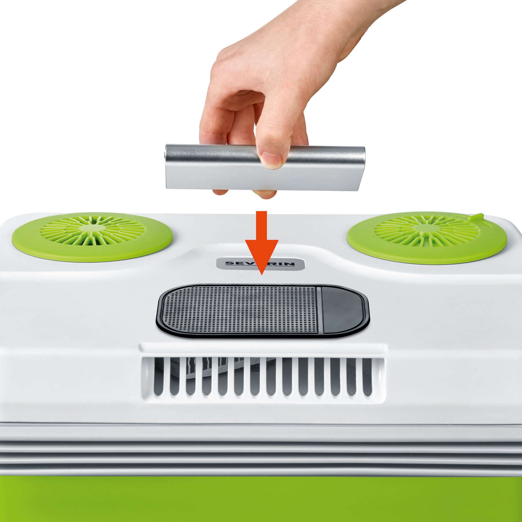 SEVERIN Frigo Portatile, Capacità 25 Litri, Raffredda E Riscalda, Anche Per Auto, Con 3 Connessioni (USB, Spina Domestica E Spina Accendisigari), KB 2923