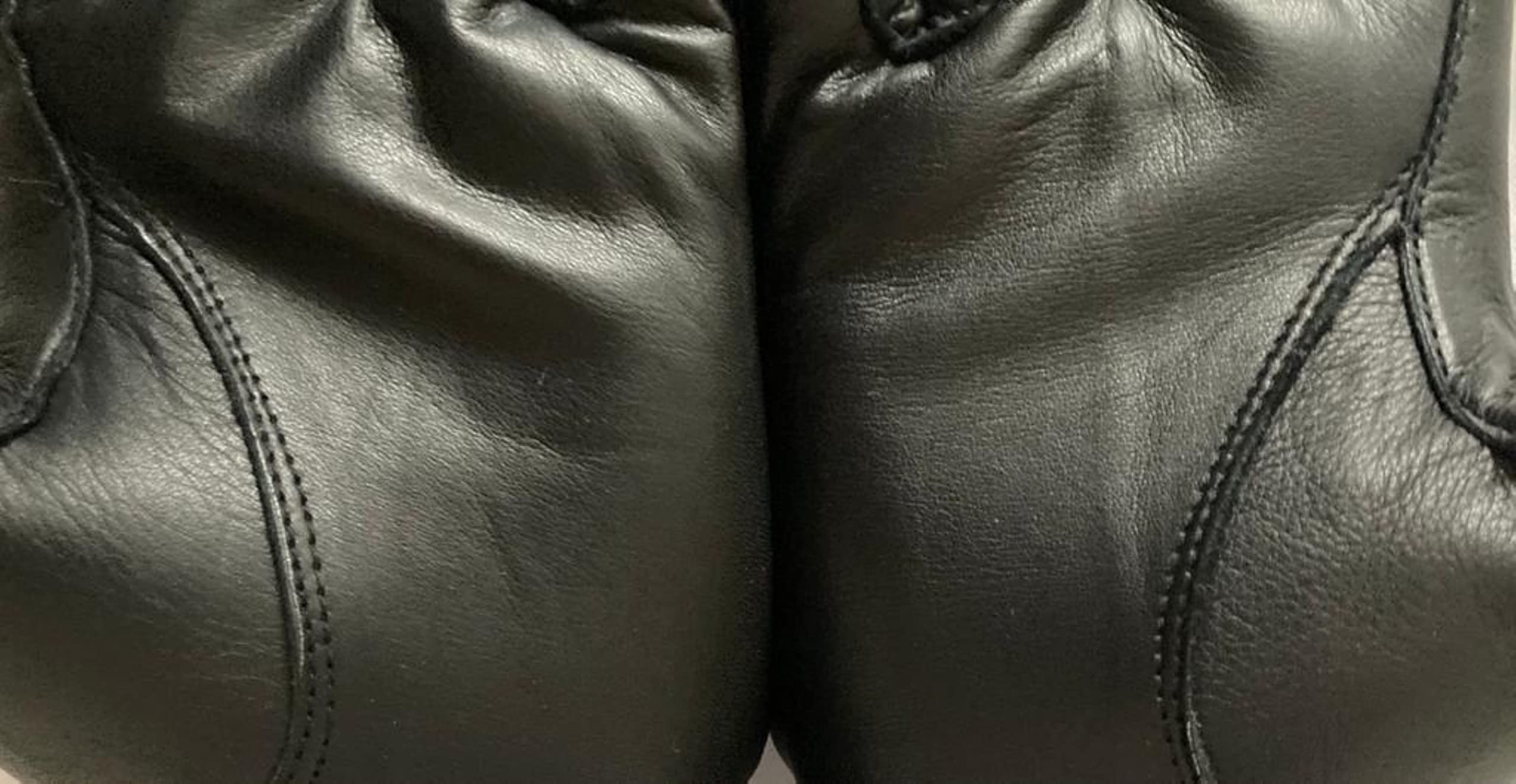 Guantes de equitación para mujer, 100% cuero real, marrón, beige, marrón y negro, para mujer ecuestre (mediano, negro)