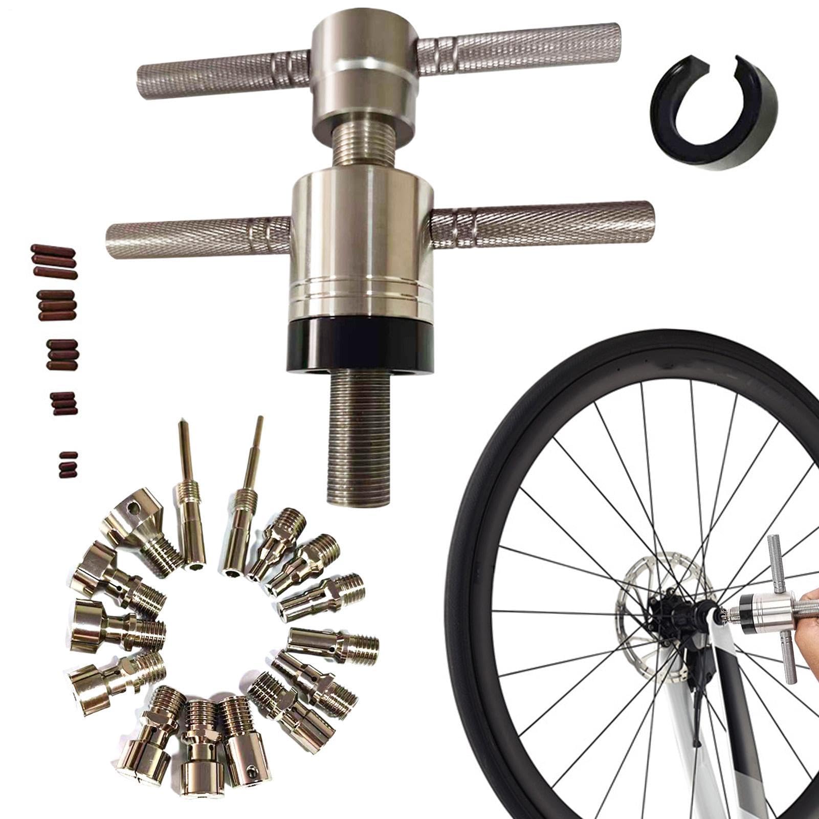 Generico Wheel Hub Removal Tool | Bike Hub Installer Tool | Mountain Bicycle Maintenance Kit | for Scooter Bicycle Home Garage Workshop Mountain Road Offroad