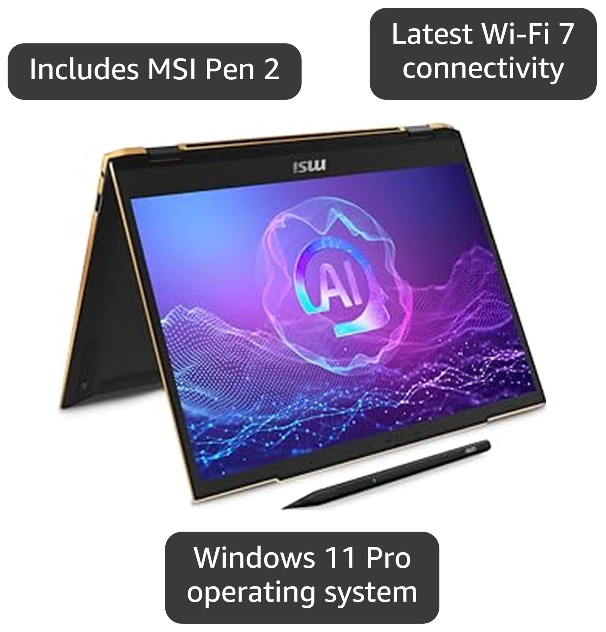 Amazon.com: MSI Summit E13 Flip Evo (2024) 13.4