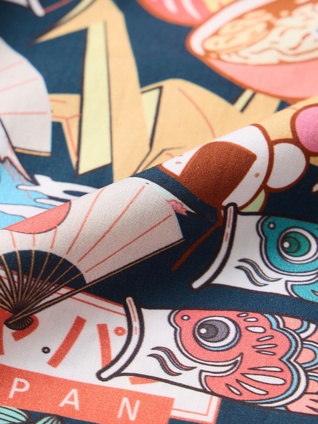 The Souled Store When in Japan Uomini e Ragazzi Elastico in Vita Blu Navy Japanese Pop Culture Grafica Stampata 100% Cotone Regular Fit Leggero All Season Lounge Boxer Shorts