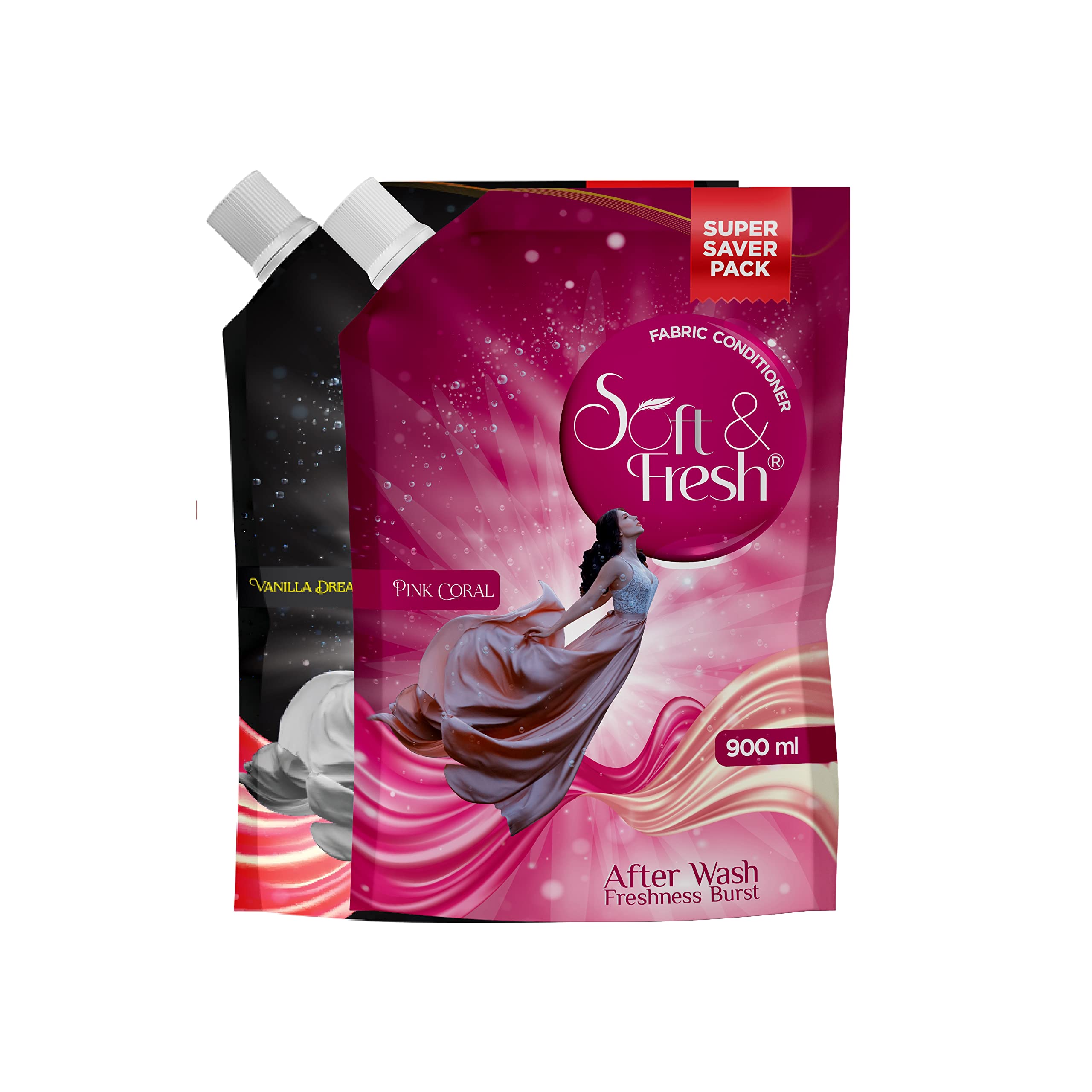 See full amazon price history chart for Soft & Fresh combo Pack of Pink Coral & Vanilla Dreams 2X900ml, best Fabric Conditioner softener increase Freshness and softness 900ml refill pouch Pack of 2 Soft & Fresh combo Pack of Pink Coral & Vanilla Dreams 2X900ml, best Fabric Conditioner softener increase Freshness and softness 900ml refill pouch Pack of 2 (B0B2DBSNJY) Amazon Price History, Amazon Price Tracker